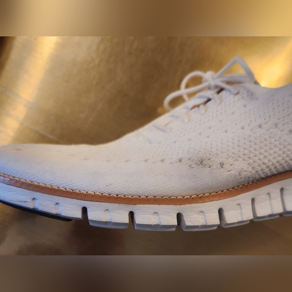 White Cole Haan Lace-Up Men's Shoes Size 10.5 - Picture 4 of 14